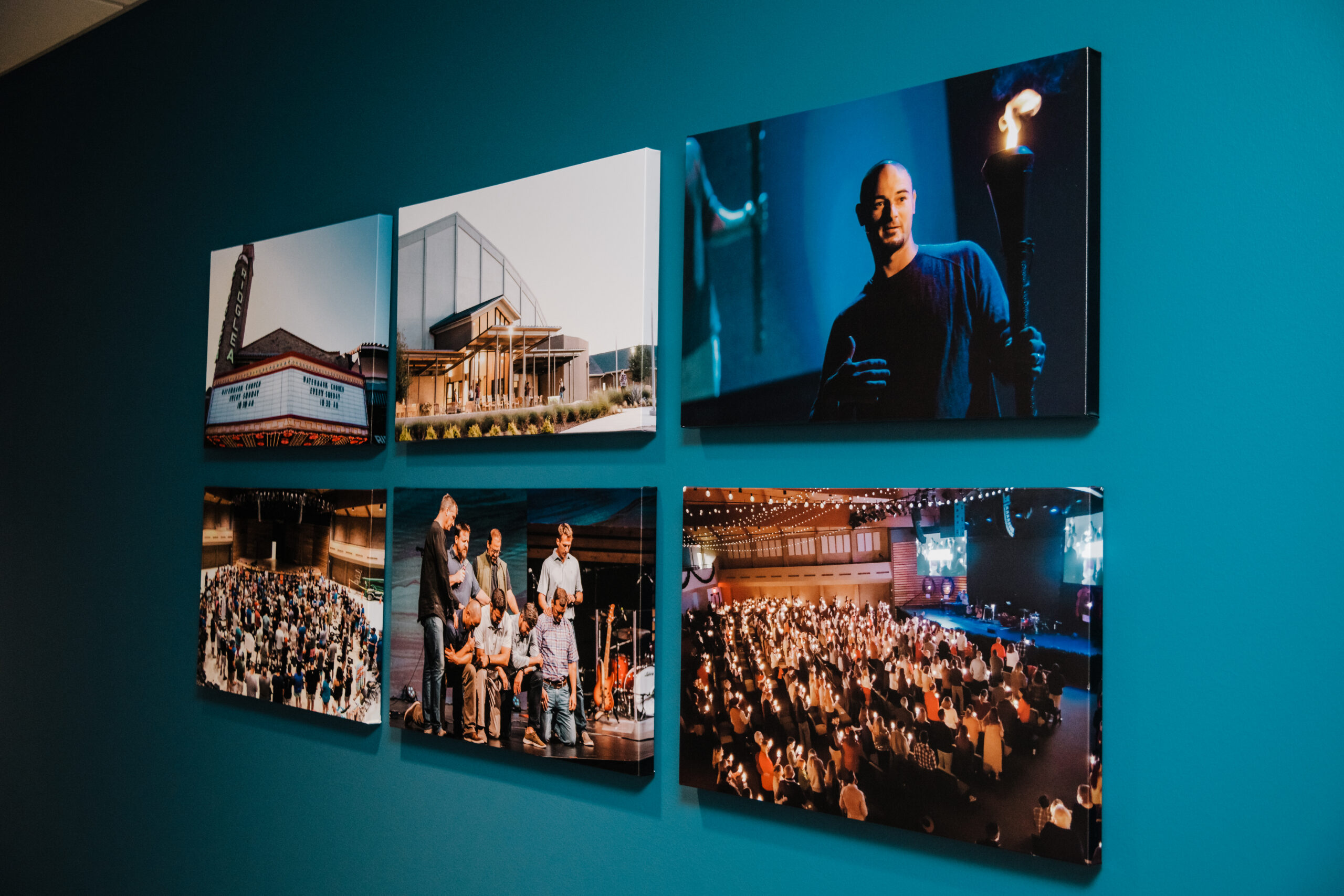 Wall with Worship Photos